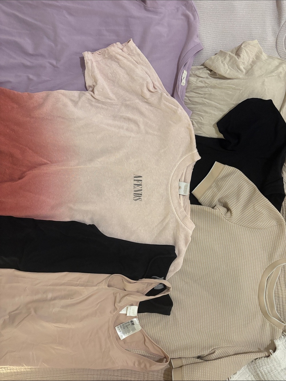 Multiple tees and tanks